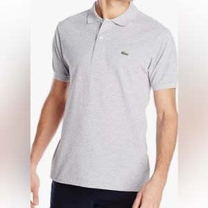 Lacoste men’s ribbed polo shirt
